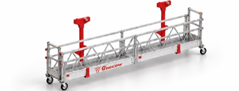 Temporary suspended platforms