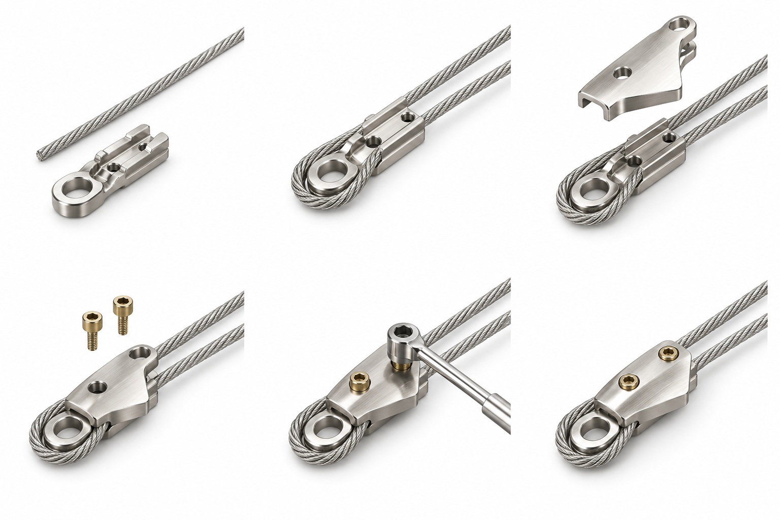 Integrated-clamp termination