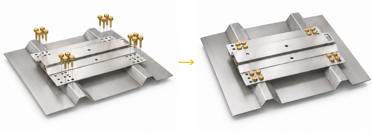 Screw fixing