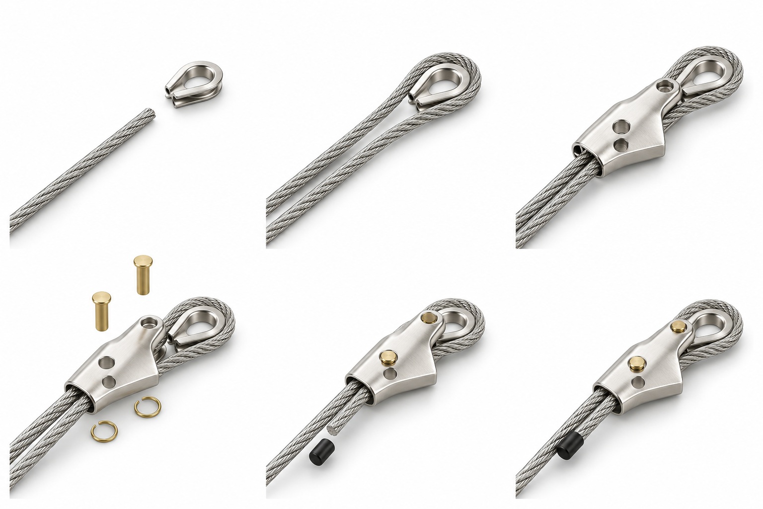Thimble-clamp termination